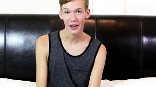 Interview with a new lovable provocative twink Tyler Thayer