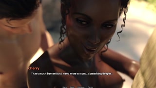 Sexiest Ebony Fucks Him Good On A Beach! [Family Crush 3D Hentai Gameplay]