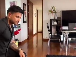 Riding and getting bred by plumber