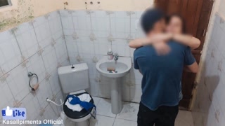 unexpected sex in a public bar