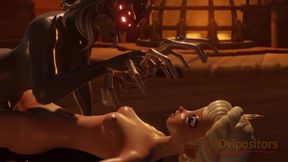 Elsa Warms Up To Aliens (3d Futa Alien Oviposition)