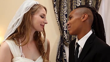 MUST SEE!!! Lesbian XXX wedding night - interracial lesboporno