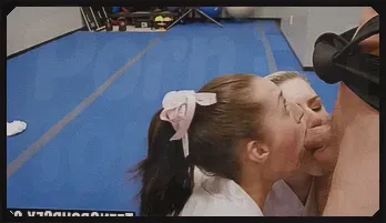 Teen Taekwondo Orgy with Abigail Peach and Olivia Grey