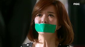 Korean Gagged