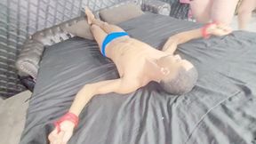 PLEASE STOP THIS MOVIE!!! MARVIN HER FIGHTING TO SURVIVE UNDER TWO MONSTER ASSES - BY ARIEL AND BRITNEY HUNTER - CLIP FULL