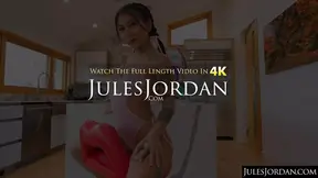Asian spinner Yumi Sin gets kicked and fucked by Jules Jordan