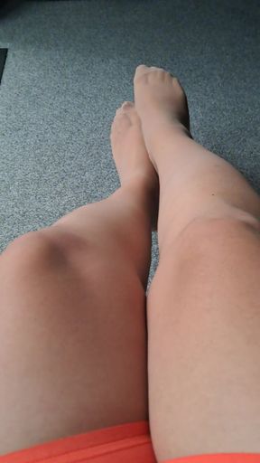 Soft feeling legs early in the morning.