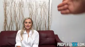 Propertysex Very Hot Blonde Real Estate Fucks Her Boss Before Open House