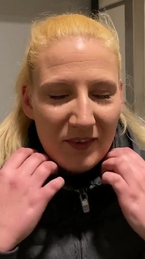Emotional moment from &quot;Recognized by fan in the shop! Anally fucked and balls sucked empty! Will you be my next fan meetup?&quot;