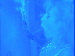 A sexually excited old golden-haired mother i'd like to fuck looks outstanding as that babe takes a large ebony ramrod unfathomable