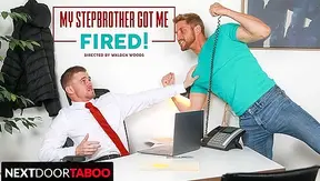 Stepbro Surprise: Ryan Jordan Takes Massive Cock Mid-Job – Steamy Gay Moment