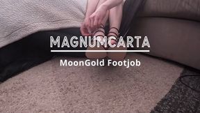 MoonGold Footjob