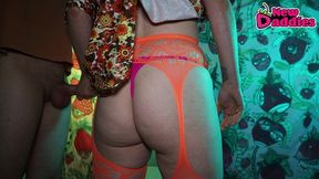 throat goat 1: goth blonde slave for face fucking ~ newdaddies ~ full 60min video