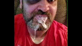 Watch Him Savor Every Drop in This IntenseGay Cum Play Scene