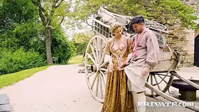 Veronica Leal gives an amazing titfuck after a nice sloppy deepthroat blowjob