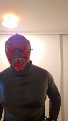 Having fun with leather...