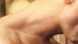 Retro Stevie-Collins" - Vintage Pornstar Fucks barely legal Guy In The Ass And Gets A Facial Load Of Sperm On His Face!