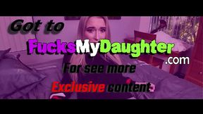 Stepdaughter Licks and Satisfies Her Stepdad's Cock&#x1F346; - wwwFucksMyDaughtercom