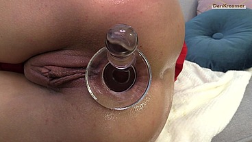 Anal creampie for Anita