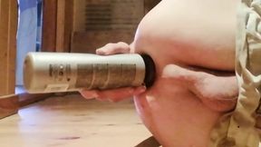 Boy destroys her butt