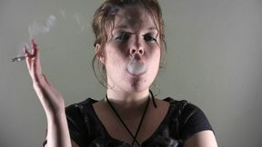 Shante N 19 Yr Old SFW Non-Nude Smoking Clip 4