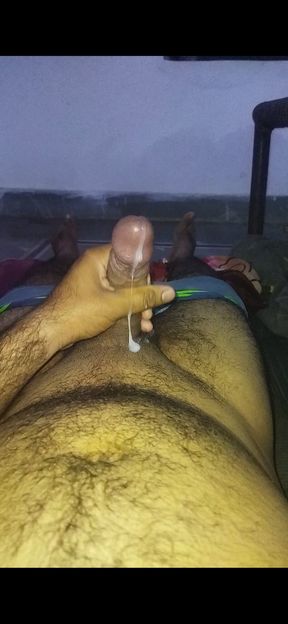 Hot indian big cock masturbation