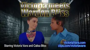 Prison Roleplay: Warden Dominates new inmate Victoria Vans