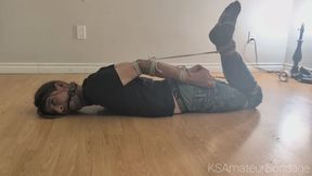 Steves hogtie endurance challenge