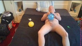 nylon encasement mit luftballons ** fsh 2 **