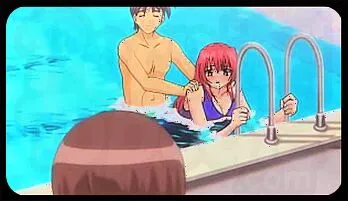 Sultry Summer Lovin' in the Pool - Uncensored Hentai Free Stream