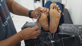 Rhaysa in come back to soles tickling 2025