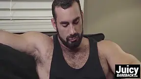 Muscular Dude Fucking Two Sexy