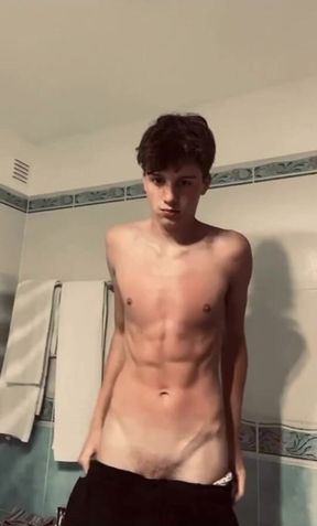 French teen jerking