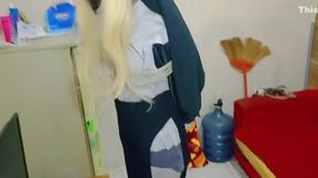 Caught in the Act, Bondaged Sis in Kinky Cosplay