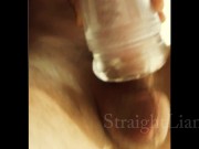 I FUCK MY FLESHLIGHT AND CUM MULTIPLE TIMES PULSATING