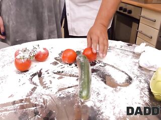 DADDY4K. Amy Douxxx cheats on BF with Eddie Montana who likes cooking and twats