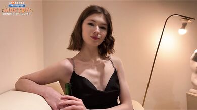 18yo Cutie Kim Russian Teen Fucked After Prom Cum on Ass
