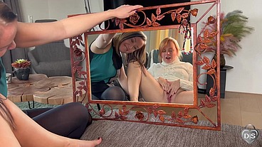 Caught doing naughty things. (Stepmommy role play)