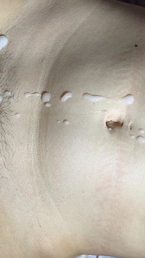 I woke up to the rubbing of the against my hairy, close-up with a huge cumshot   Clip 1