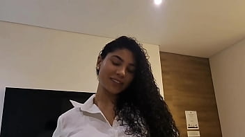 Young all Natural Cute Colombian Latina with Big Ass Fucks Skinny Blonde