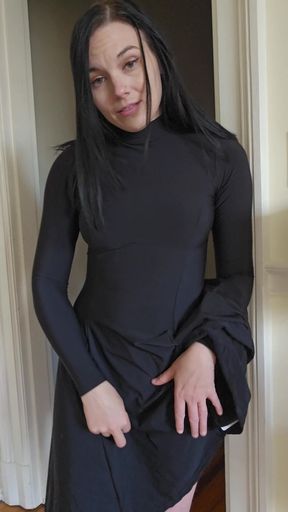 A tight dress requires zero underwear