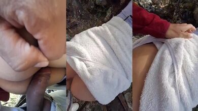 Me lo deja adentro en el campo con las chicas de 18 años