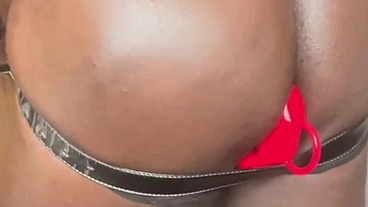 Big Black Muscle Butt Prostate Massage Toy & Cum Scenes