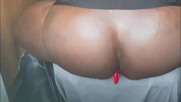 Big Black Muscle Butt Prostate Massage Toy & Cum Scenes