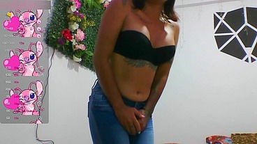 TS Angelique Monroe - Webcam show from January 21, 2024 - part 2