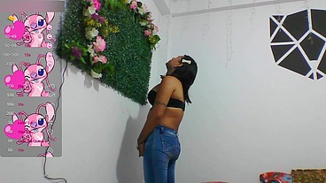 TS Angelique Monroe - Webcam show from January 21, 2024 - part 2