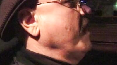 Gina Caruso gets rough fucked in the car by a big cock with her big tits bouncing