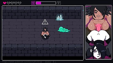 Lief the vampire [ Gay Hentai Game PornPlay ] Ep.1 femboy goth vampire huge anal creampie with cum overflow