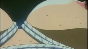 This pregnant woman with well-developed breasts is under my control