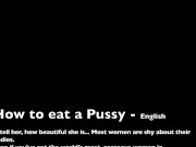 LITTLECAPRICE Sex Unterricht - Wie leckst du eine Muschi